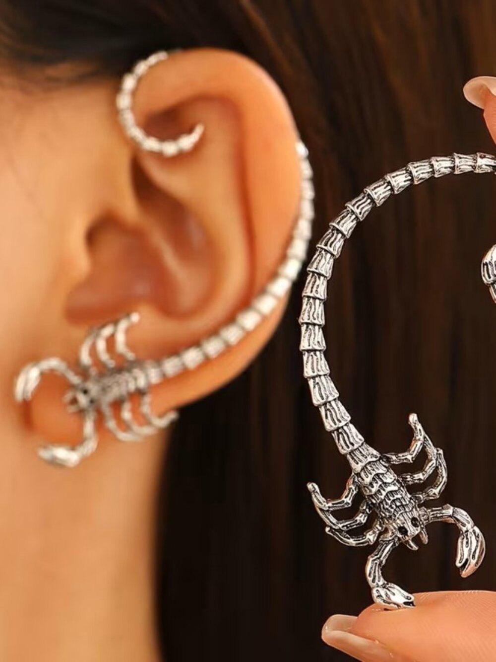 Scorpion Ear Wrap Earrings Z175